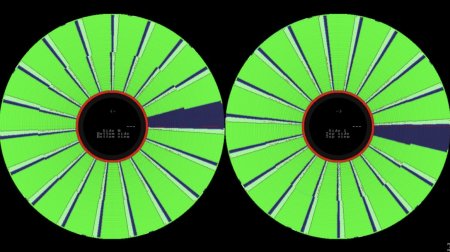 View of the top and bottom side of the imaged floppy as seen in HxCFloppyEmulator